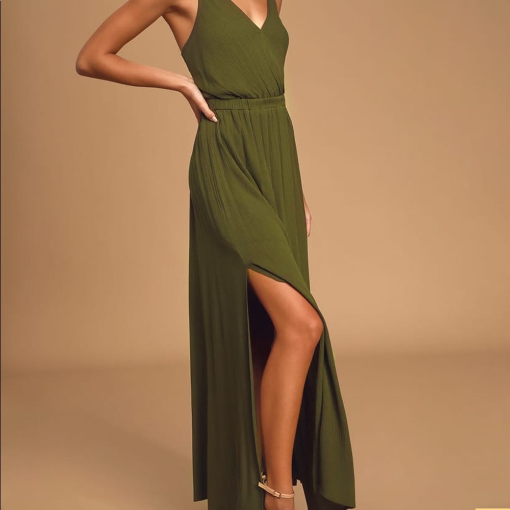 NWT Lulus lost in paradise maxi